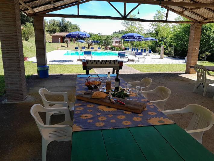 Agriturismo per 3 persone, con giardino e terrazza, con animali domestici in Pisa e dintorni