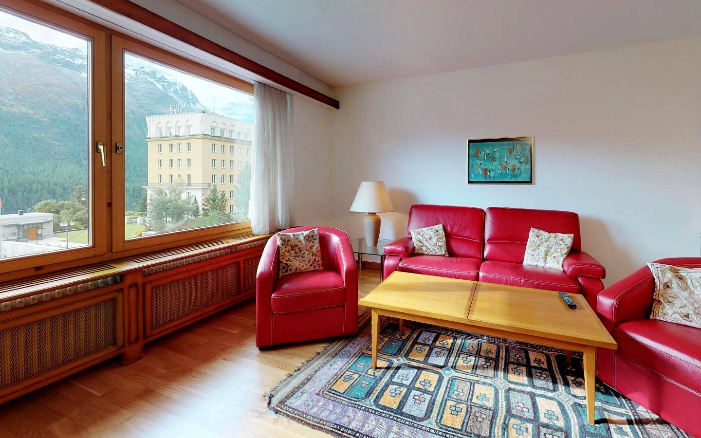 Ganze Wohnung, Suot Brattas 21 in St. Moritz, Sankt Moritz