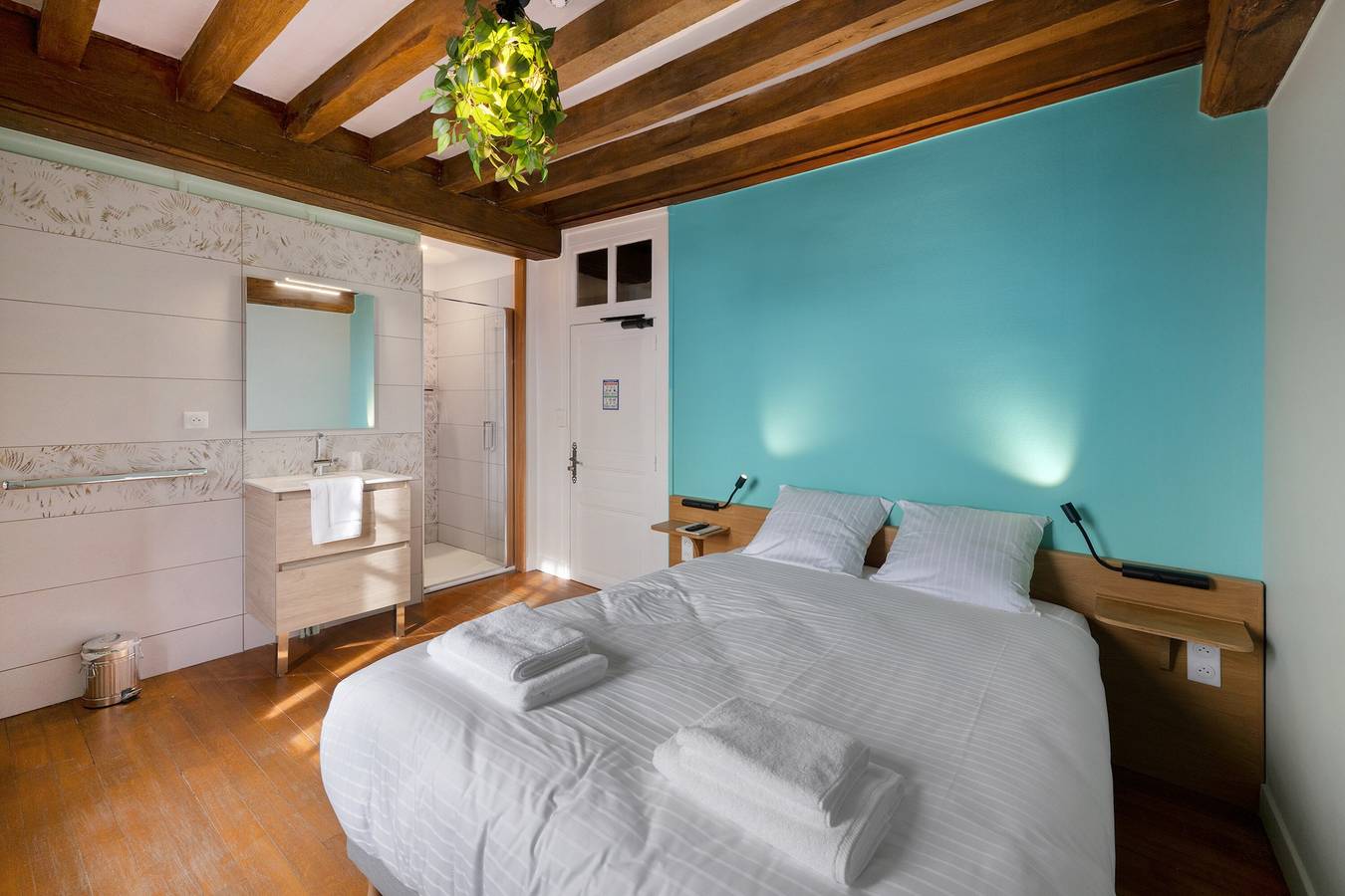 Bed & Breakfast 'Suite Les Douves 6-7-Grange Arthuis' mit WLAN und Klimaanlage in Lavau, Loire-Tal