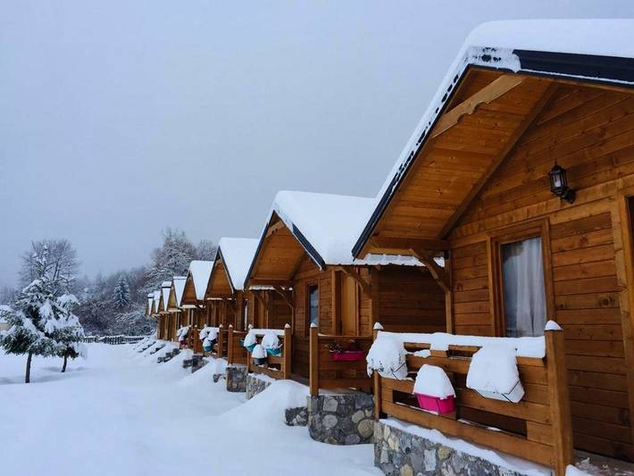 Maison de vacances pour 4 personnes, avec vue et jardin