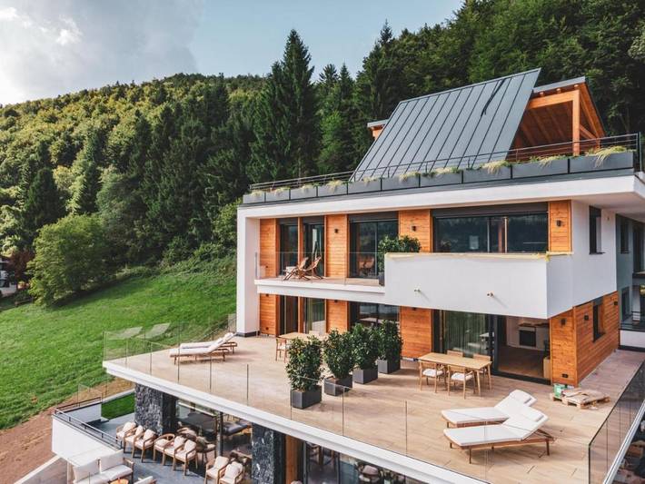 BnB für 5 Personen, mit Garten und Sauna sowie Ausblick, mit Haustier im Trentino