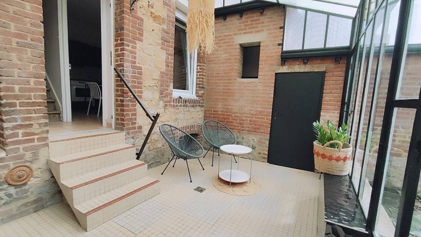 Gîte pour 4 personnes, avec Terrasse et Jardin