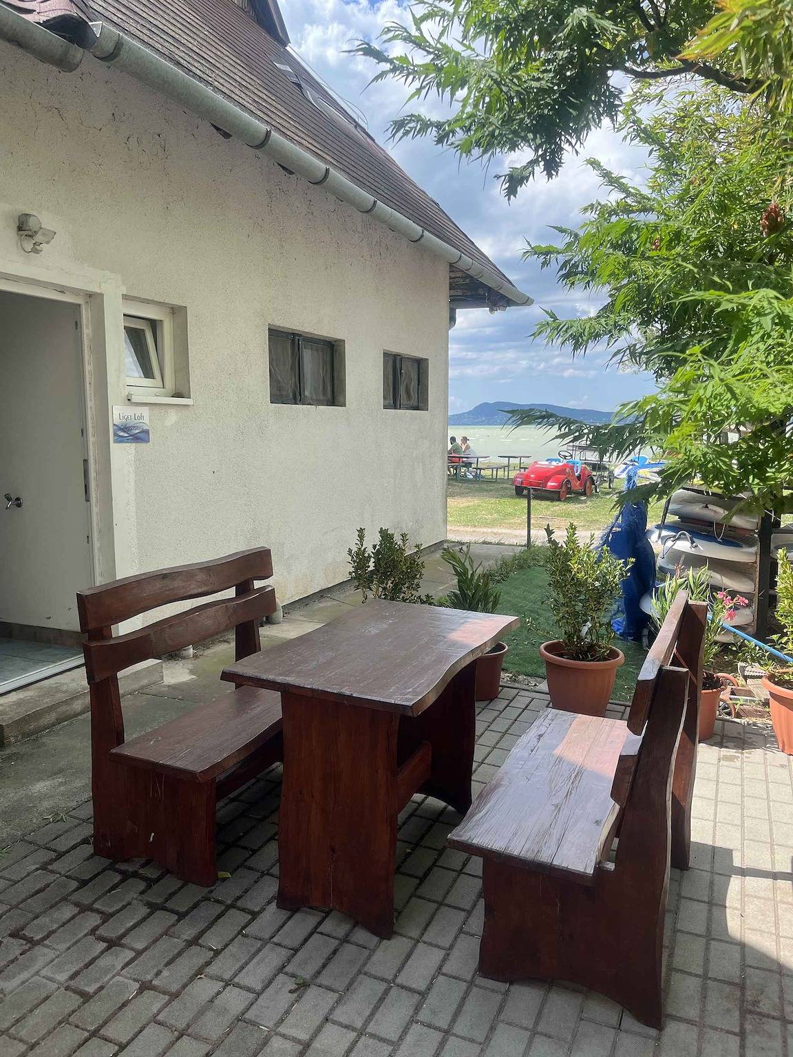 Ganzes Studio, Studio direkt am Strand mit Klimaanlage  in Fonjod, Plattensee Südufer