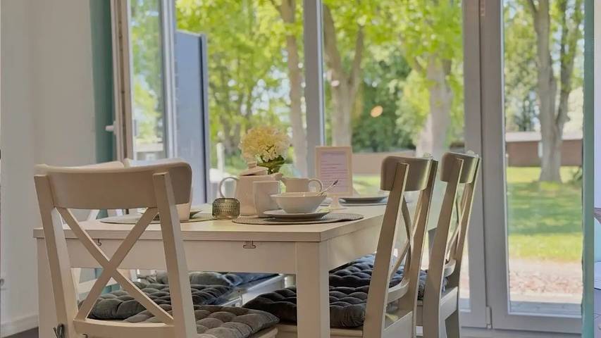 Ferienhaus für 6 Personen, mit Terrasse und Sauna, mit Haustier