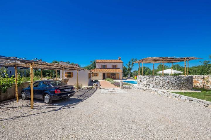 Beautiful rustic holiday house Hojevica in Kras, Krk