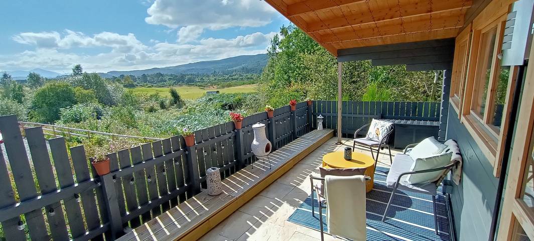 Blockhütte für 2 Personen mit Terrasse in Fort Augustus, Highlands
