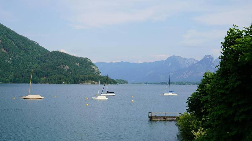 Hotel für 2 Personen, mit Balkon und Terrasse sowie Garten und Sauna in St. Gilgen - 4