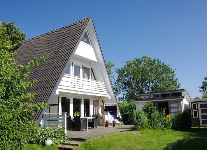 Ferienhaus für 4 Personen, mit Balkon und Terrasse sowie Garten und Sauna in Brodersby an der Schlei