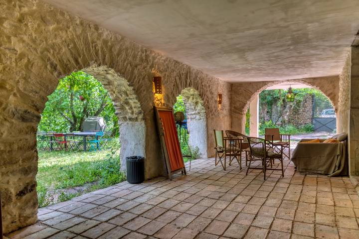 Casa de vacaciones «Le Moulin de Mirande» con terraza, jardín privado y Wi-Fi in La Tour-sur-Orb, Region de Béziers