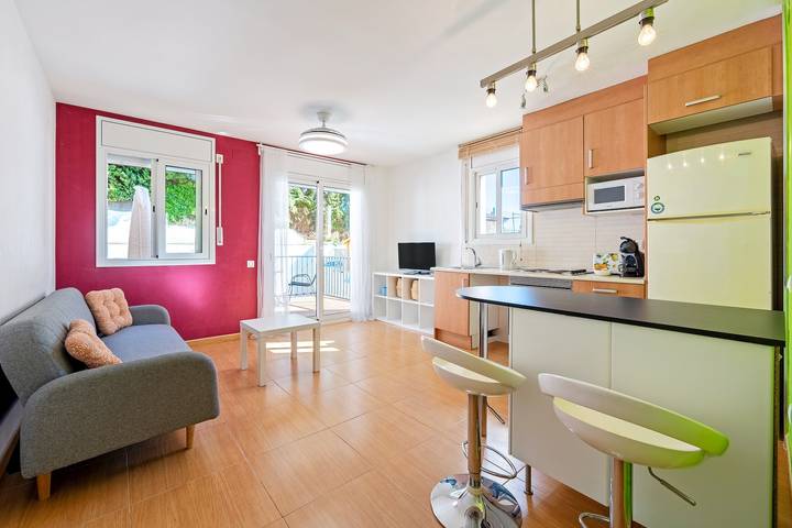 Ferienwohnung für 3 Personen, mit Garten in Calafell - 4