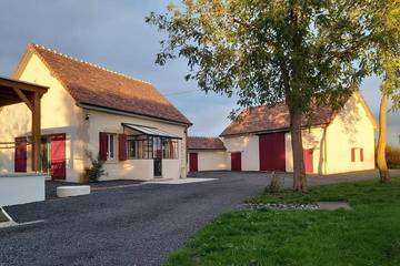 Gîte pour 5 personnes, avec jardin à Saligny-sur-Roudon