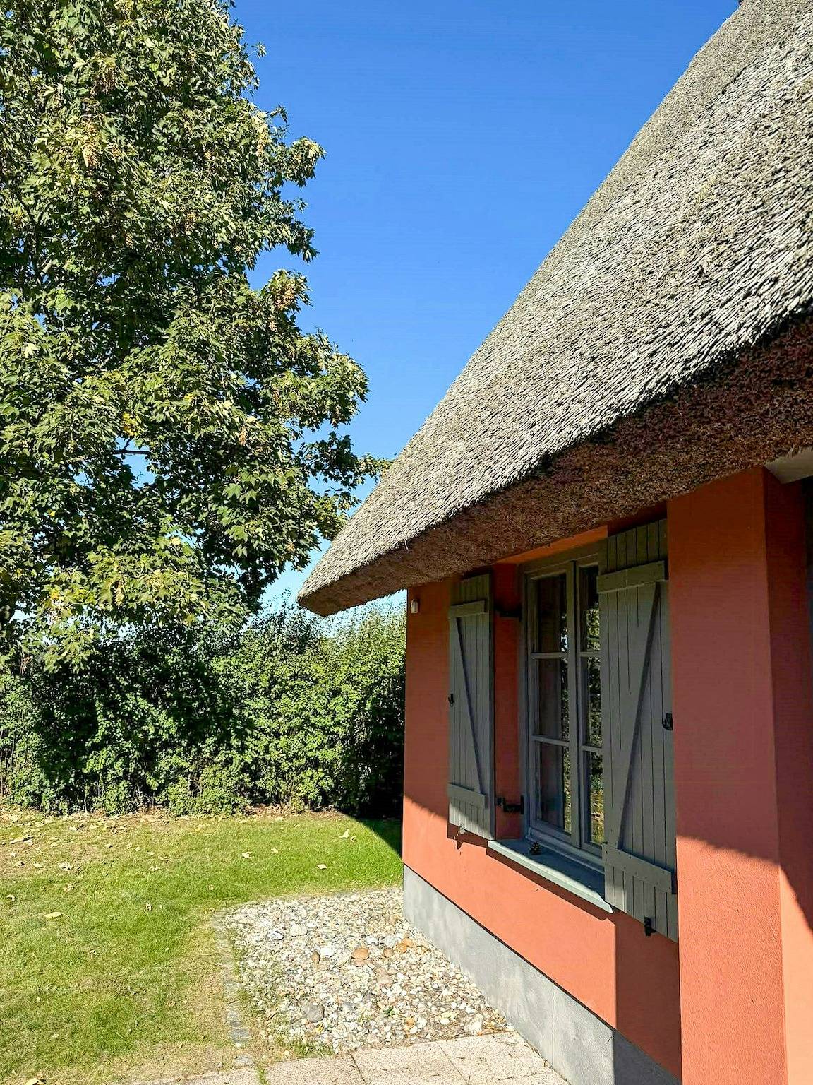 Reetdachhaus am Stettiner Haff in Kamminke in Kamminke, Usedom