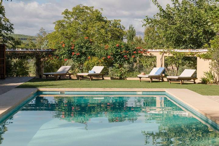 Casa rural para 12 personas, con Balcón además de Jardín y Piscina en Ronda - 3