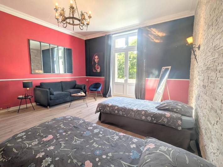 Chambre d’hôte pour 4 personnes, avec jardin à Cluis - 3