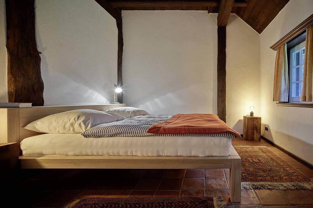 Neu: Waldhaus. Stylishes Fachwerkhaus + Fass-Sauna in Ankum, Hasetal