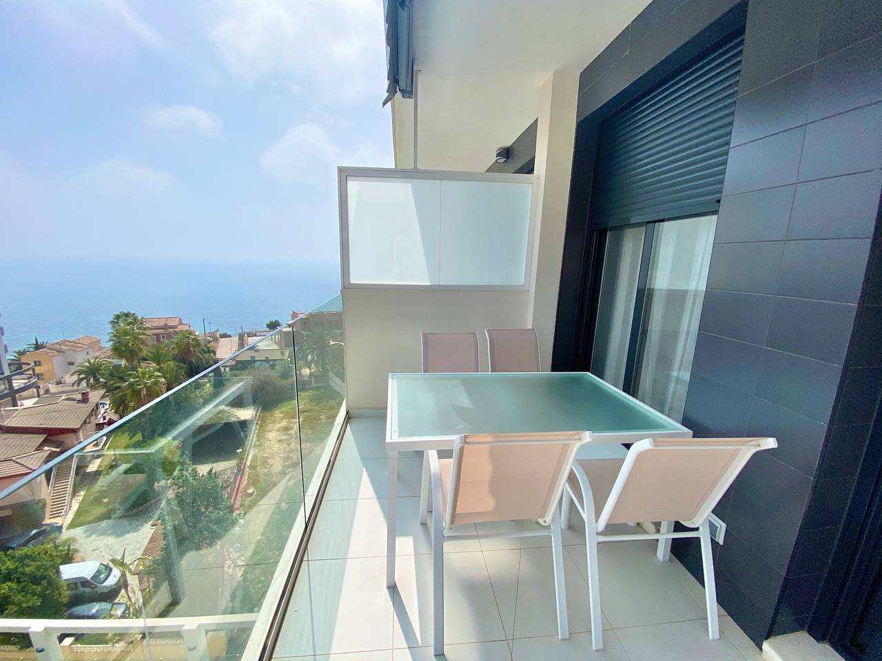Appartement entier, Appartement de vacances pour 5 personnes avec piscine in Vieille ville de Calpe, Calpe
