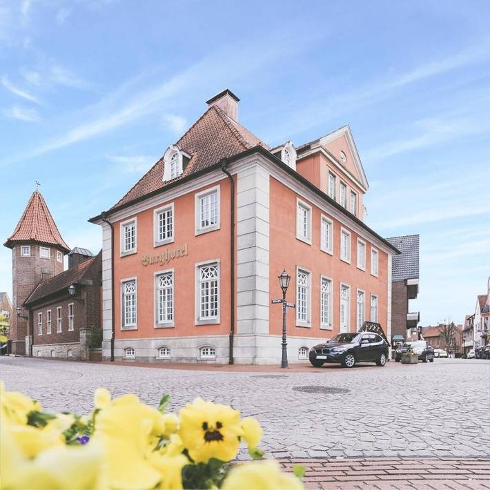 Hotel für 3 Personen, mit Terrasse und Sauna sowie Ausblick, mit Haustier in Haselünne