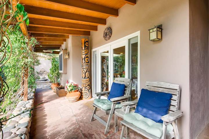 Apartamento para 6 personas, con jardín y terraza en California