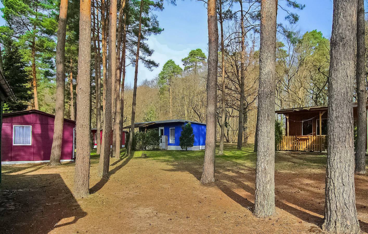Seeterrassen-Apartment mit Parkplatz, Küche und Internet in Rheinsberger See, Rheinsberg