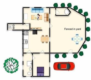 Cottage for 4 Guests in Edgartown, Martha's Vineyard, Picture 3