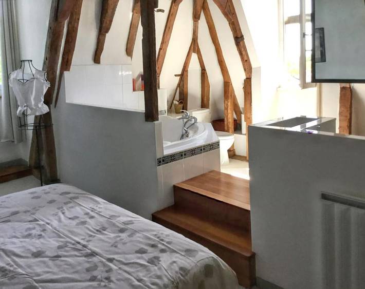 Location de vacances pour 15 personnes, avec sauna ainsi que terrasse et jardin à Saint-Genès-du-Retz - 2