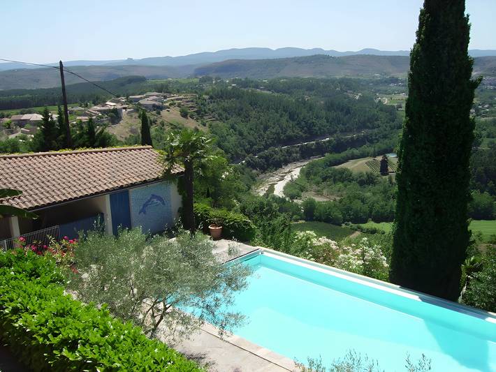 Chalet pour 5 personnes, avec Jardin en Ardèche