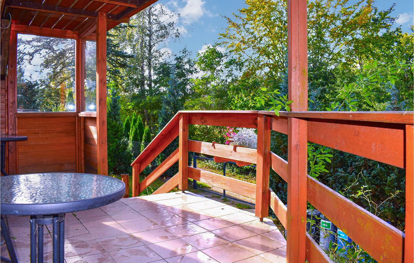 Ferienhaus für 8 Personen mit Sauna in powiat kartuski