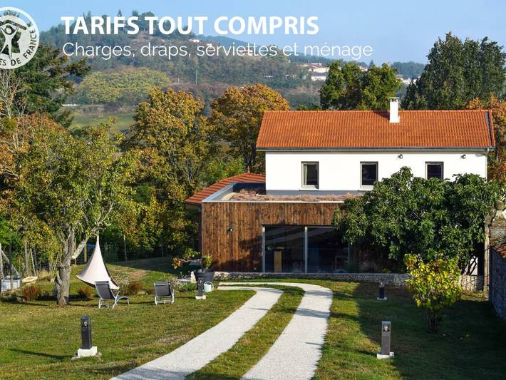 Gîte pour 6 personnes, avec Terrasse et Jardin