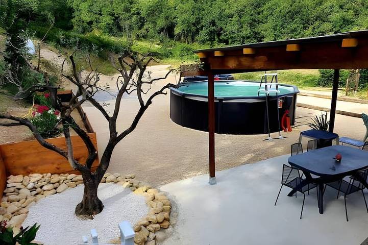 Ferienhaus für 4 Personen, mit Garten und Balkon - 1