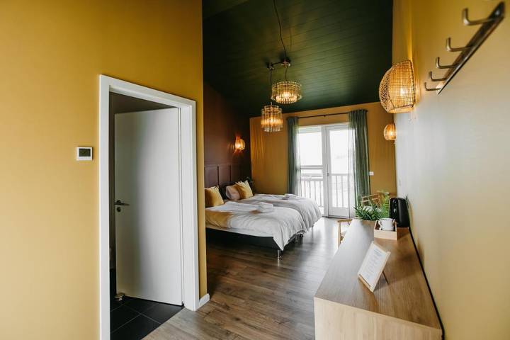 Maison d’hôte pour 2 personnes, avec terrasse ainsi que vue et jardin dans Flúðir - 3