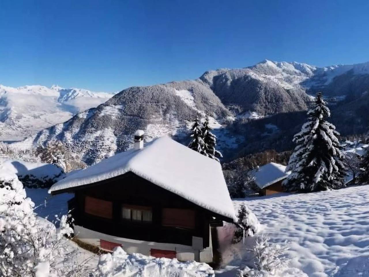 Haus 15 Personen in La Tzoumaz, Riddes