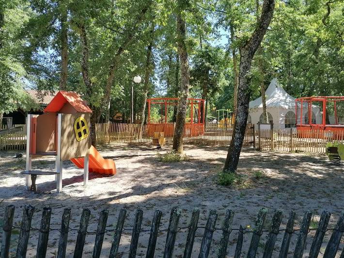 Camping Val de l'Eyre - Mobilhome 4 personas - Naturaleza 2 in Salles, Region de Arcachon