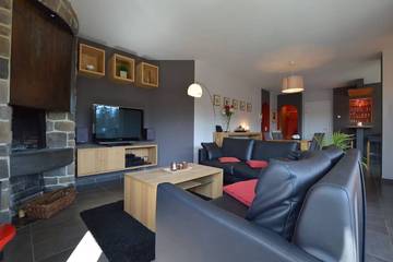 Gîte pour 4 personnes, avec terrasse et sauna dans Robertville