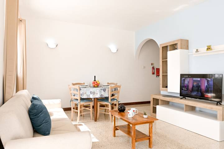 Vakantieappartement voor 4 personen, met terras in Malta