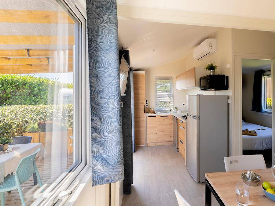 Camping Romanée - le Cormoran - Mobilheim 2 personen - Premium 1 Schlafzimmer in Ars-en-Ré, Ile de Re