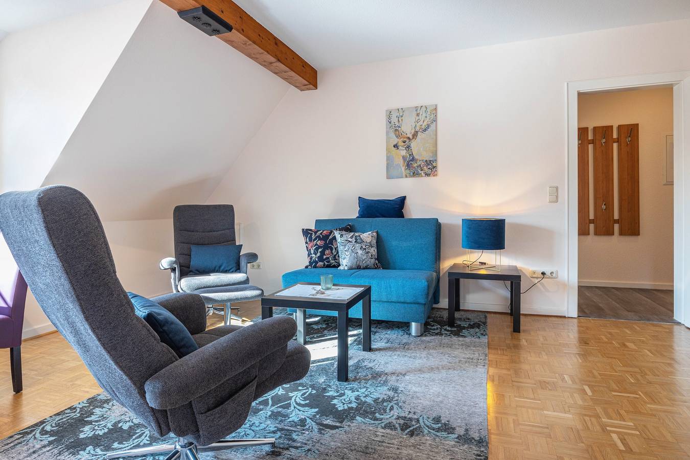 Ganze Wohnung, Ferienwohnung 'Haus Wacholder 2' mit Balkon und Wi-Fi in Undeloh, Nordheide