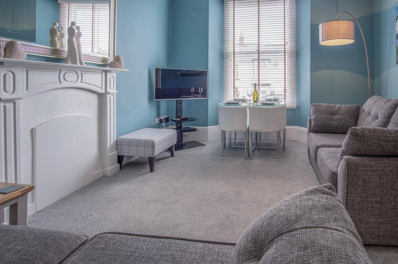 Ganze Wohnung, Ferienwohnung für 4 Personen mit Garten in Tenby, Pembrokeshire