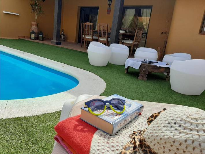 Chalet para 6 personas, con jardín y piscina en Fuerteventura - 4