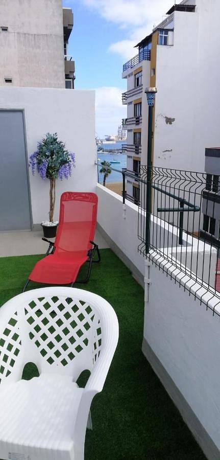 Casa de huéspuedes para 2 personas, con Terraza en Las Palmas de Gran Canaria