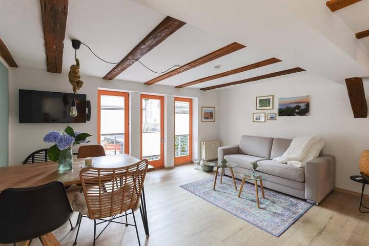 Ferienwohnung für 4 Personen, mit Balkon und Ausblick in Altstadt (Erfurt)