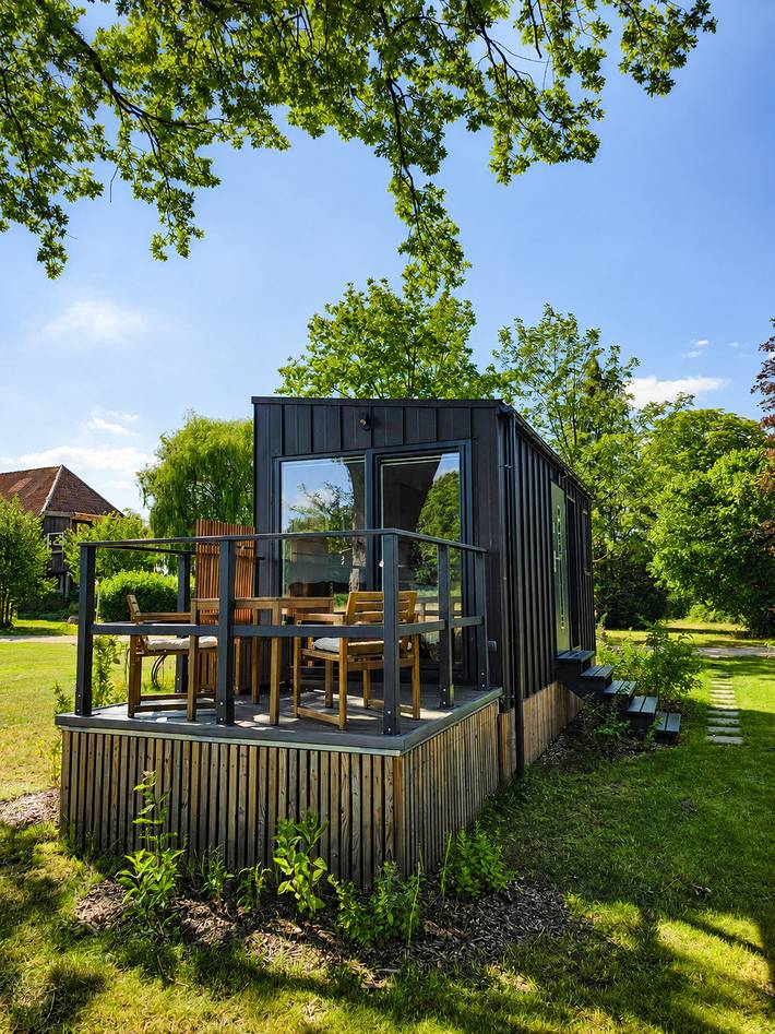 Wohnwagen für 2 Personen, mit Balkon und Terrasse sowie Garten in Bleckede - 2