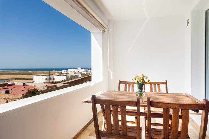 Ganze Wohnung, Moderne Ferienwohnung "Prado" mit Meerblick und Klimaanlage in Conil de la Frontera, Costa de la Luz