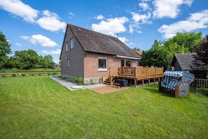 Ferienhaus für 6 Personen, mit Garten