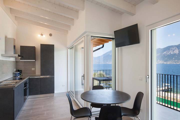 Ferienwohnung für 4 Personen, mit Balkon und Seeblick in Brenzone - 4