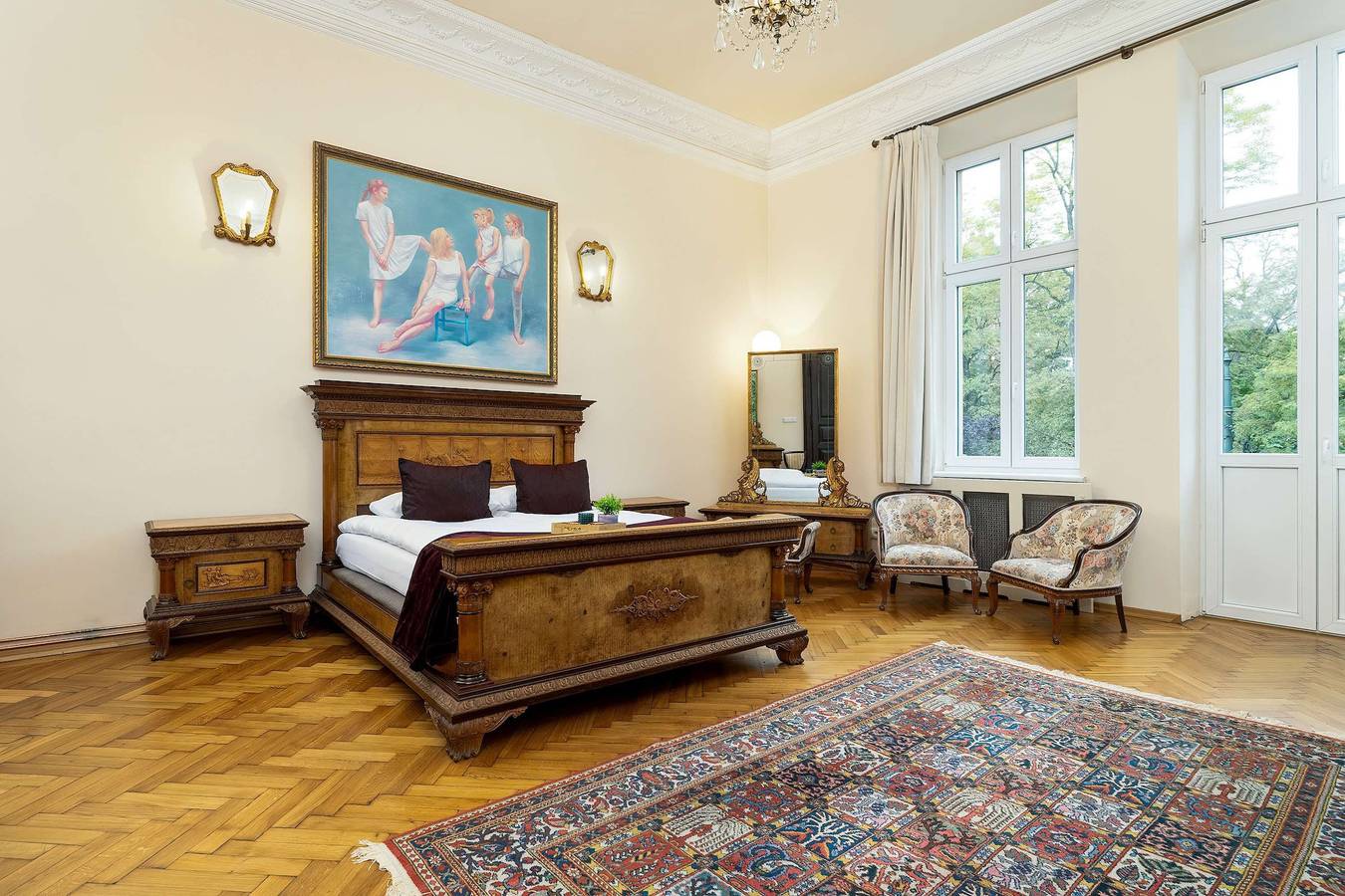 Geheel appartement, Vakantieappartement voor 4 personen met balkon in Krakau, Klein-Polen