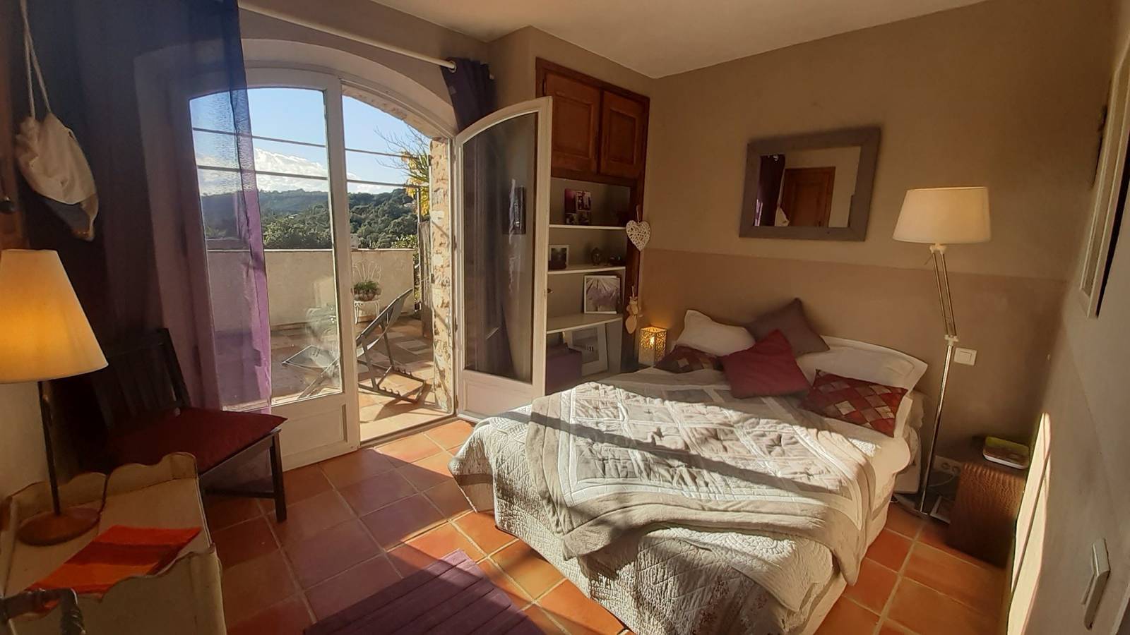 Chambres d'hôtes Massacan, vue mer - 2 chambres terrasse vue mer in Le Lavandou, Région de Toulon