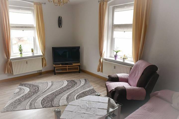 Ferienwohnung für 3 Personen, mit Garten in Löbau