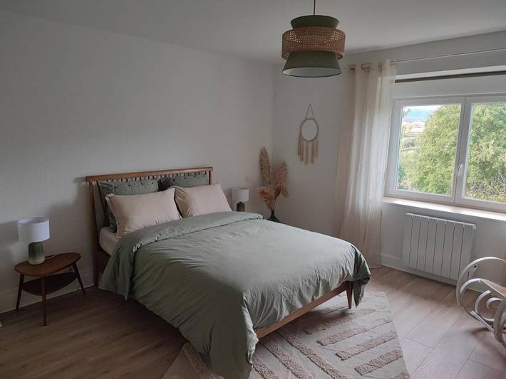 Location de vacances pour 4 personnes, avec Vue à Buffières