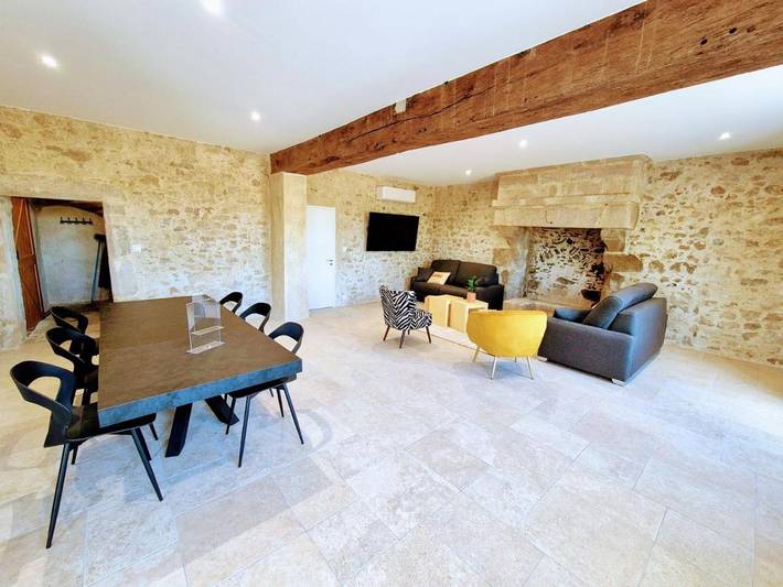 Maison d’hôte pour 15 personnes, avec terrasse et piscine à La Gaubretière - 4