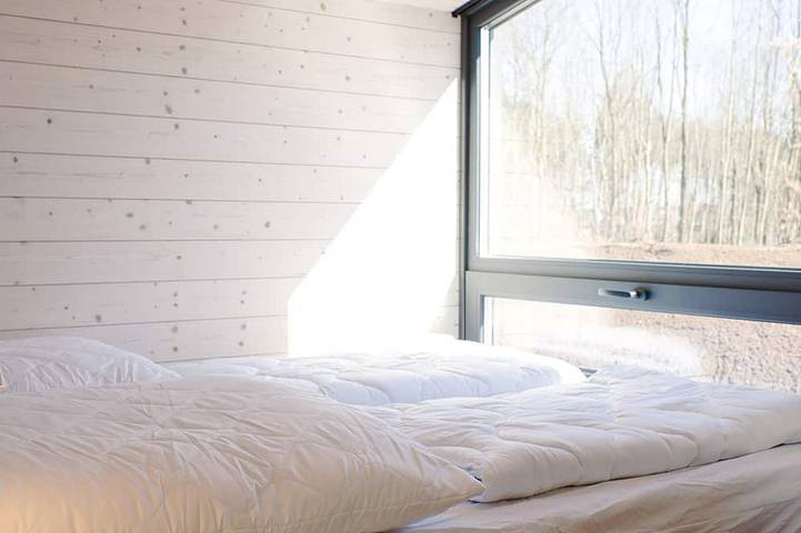 Ferienhaus für 3 Personen, mit Terrasse und Garten sowie Sauna und Whirlpool am Bärwalder See - 3